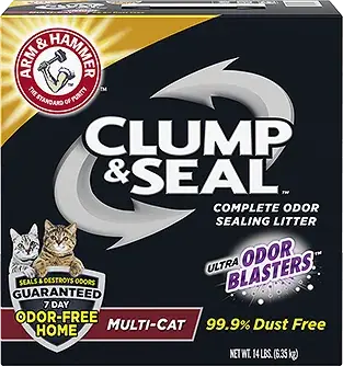 Arm & Hammer Clump & Seal Scented Clay cat litter product photo