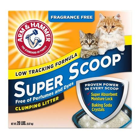 Arm & Hammer Super Scoop Clumping Clay (Budget) cat litter product photo